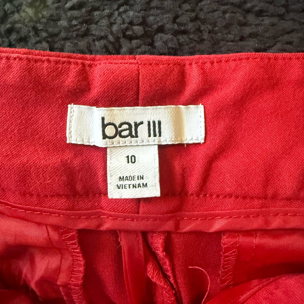 Crop red pants - Picture 3 of 3